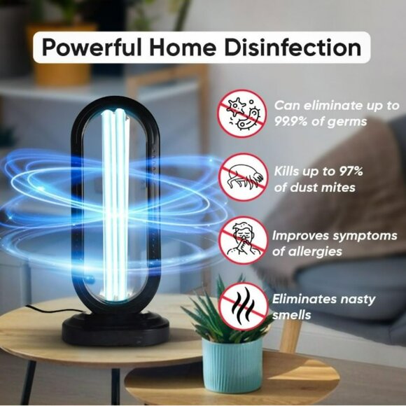 Swissklip HaloUV, Mold Remover, Home Disinfection Device, Dust Mites Remover - Picture 6 of 7